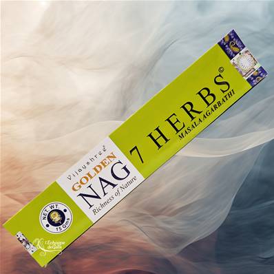 Encens Golden Nag 7 Herbs