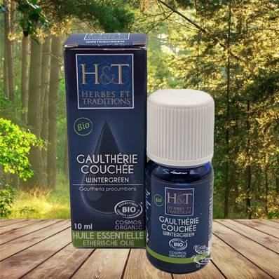 Herbes et Traditions - Huile Essentielle - Gaulthérie Couchée Bio 10ml