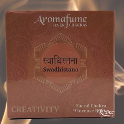 Aromafume - Briques d'Encens Chakra 2 Sacré Swadhistana 9 Briques