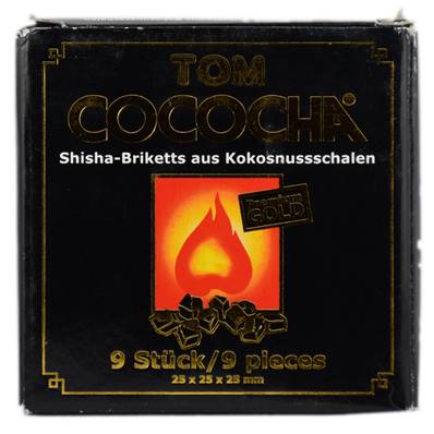 Charbons Tom Cococha Premium Gold - Boîte de 9