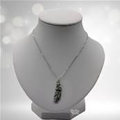 Collier Plume d'Ange Argent