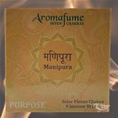 Aromafume - Briques d'Encens Chakra 3 Plexus Solaire Manipura 9 Briques