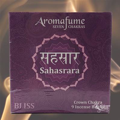 Aromafume - Briques d'Encens Chakra 7 Coronal Sahasrara 9 Briques