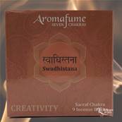 Aromafume - Briques d'Encens Chakra 2 Sacr Swadhistana 9 Briques