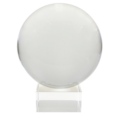 Boule de Cristal avec Support - 6 cm