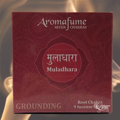 Aromafume - Briques d'Encens Chakra 1 Racine Muladhara 9 Briques